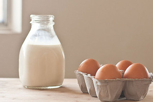Logran reducir el colesterol del huevo y la leche