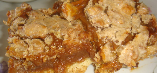 Torta de dulce de leche y Crocante de Nuez