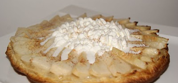 Tarta de Peras Merengada