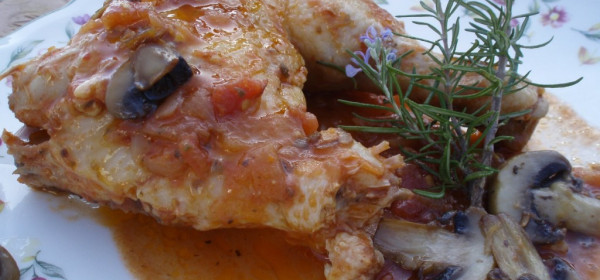 Pollo a la Cazadora