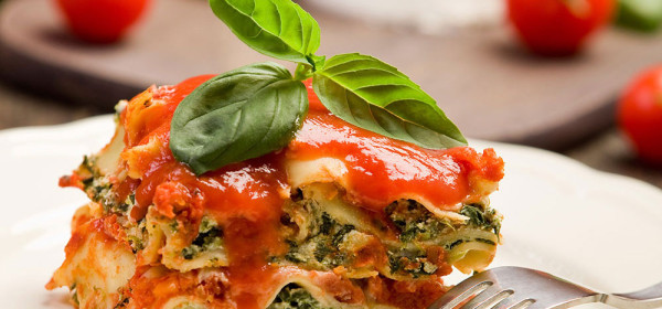 Lasagna de Espinaca y Ricota