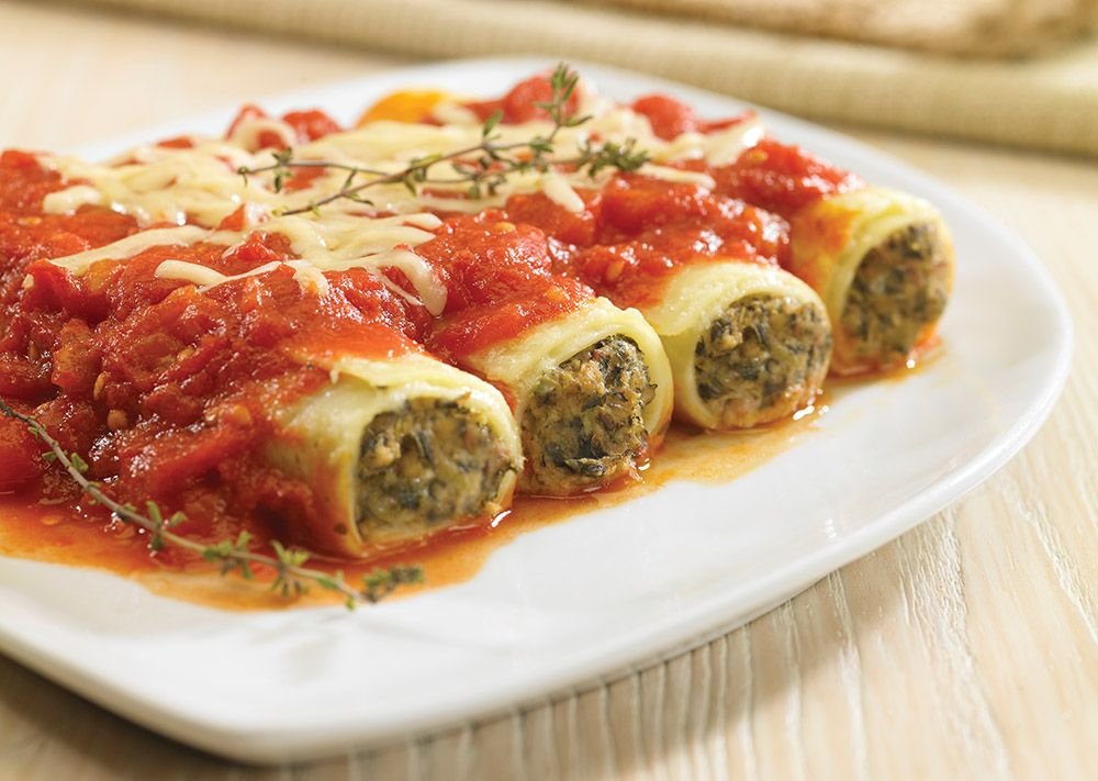 Canelones De Carne Y Espinacas Tomas S Nchez Cocina